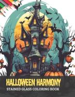 Halloween Harmony Stained Glass Coloring Book