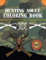 Hunting Adult Coloring Book