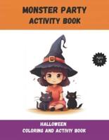 Monster Party Activity Book