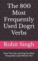 The 800 Most Frequently Used Dogri Verbs