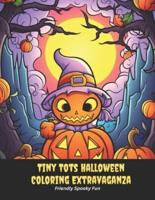Tiny Tots Halloween Coloring Extravaganza