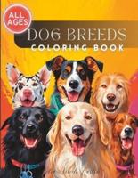 Dog Breeds Coloring Book