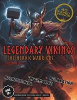 Legendary Vikings Coloring Book