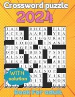 2024 Crossword Puzzles Book For Adult