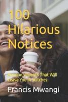 100 Hilarious Notices