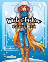 Winter Fashion Coloring Book