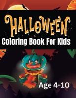 Helloween Coloring Book For Kids