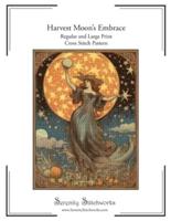 Harvest Moon's Embrace Cross Stitch Pattern
