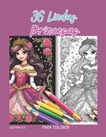 36 Lindas Princesas Para Colorir