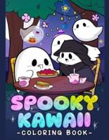 Spooky Kawaii Coloring Book
