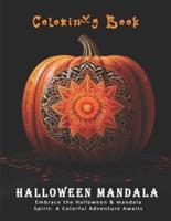 Halloween Mandala Coloring Book