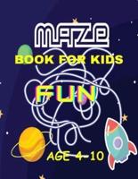 Fun Maze Book For Kids
