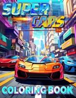 Super Cars Coloring Book For Children And Adults