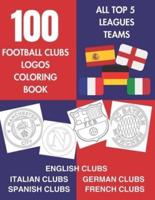 100 European Clubs Logos Coloring Book