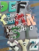 Alphabet and Number Lore Learn ABC and 123