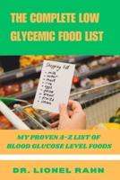 The Complete Low Glycemic Food List