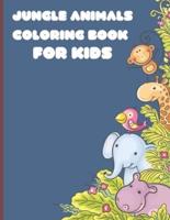 Jungle Animals Coloring Book