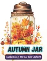 Autumn Jar Coloring Book for Adult