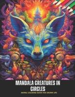 Mandala Creatures in Circles