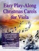 Easy Play-Along Christmas Carols for Viola