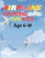 Airplane Coloring Book Kids