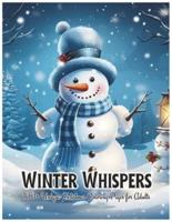 Winter Whispers 100+ Unique Christmas Coloring Pages for Adults