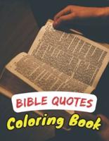 Bible Quotes Coloring Book