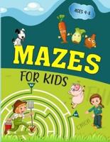 Mazes For Kids Ages 4-8