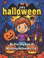 My First Big Book Of Coloring Halloween 2-8
