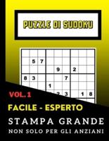 Puzzle Di Sudoku Non Solo Per Anziani Grande Stampa
