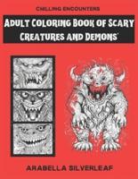 Adult Coloring Book of Scary Creatures and Demons