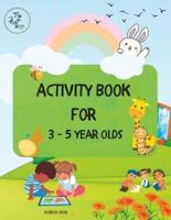 Activity Book For 3-5 Year Olds