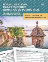 Formulario 1040 Para Residentes Bona Fide De Puerto Rico