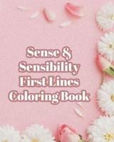 Sense & Sensibility First Lines Coloring Book