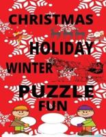 Christmas Holiday Winter Puzzle Fun