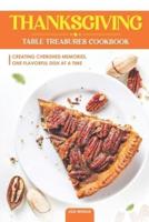 Thanksgiving Table Treasures Cookbook