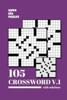 Super USA Crossword for Adults With Solutions