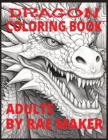 Aggressive Dragon Adult Coloring Book