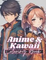 Anime & Kawaii Coloring Book