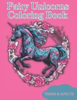 Fairy Unicorn Coloring Book