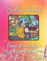 Belle's Coloring Flower Stained Glass Collection