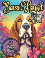 Basset Hound Coloring Book