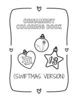 Ornament Coloring Book (Swiftmas Version)