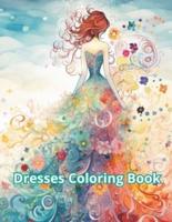 Dresses Coloring Book