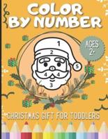 Christmas Color By Number for Toddlers