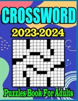 2023-2024 Crossword Puzzles Book For Adults