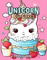 Unicorn Cupcakes Coloring Book