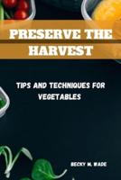 Preserve the Harvest