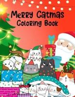 Merry Catmas Coloring Book