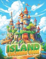 Island Coloring Book For Kids